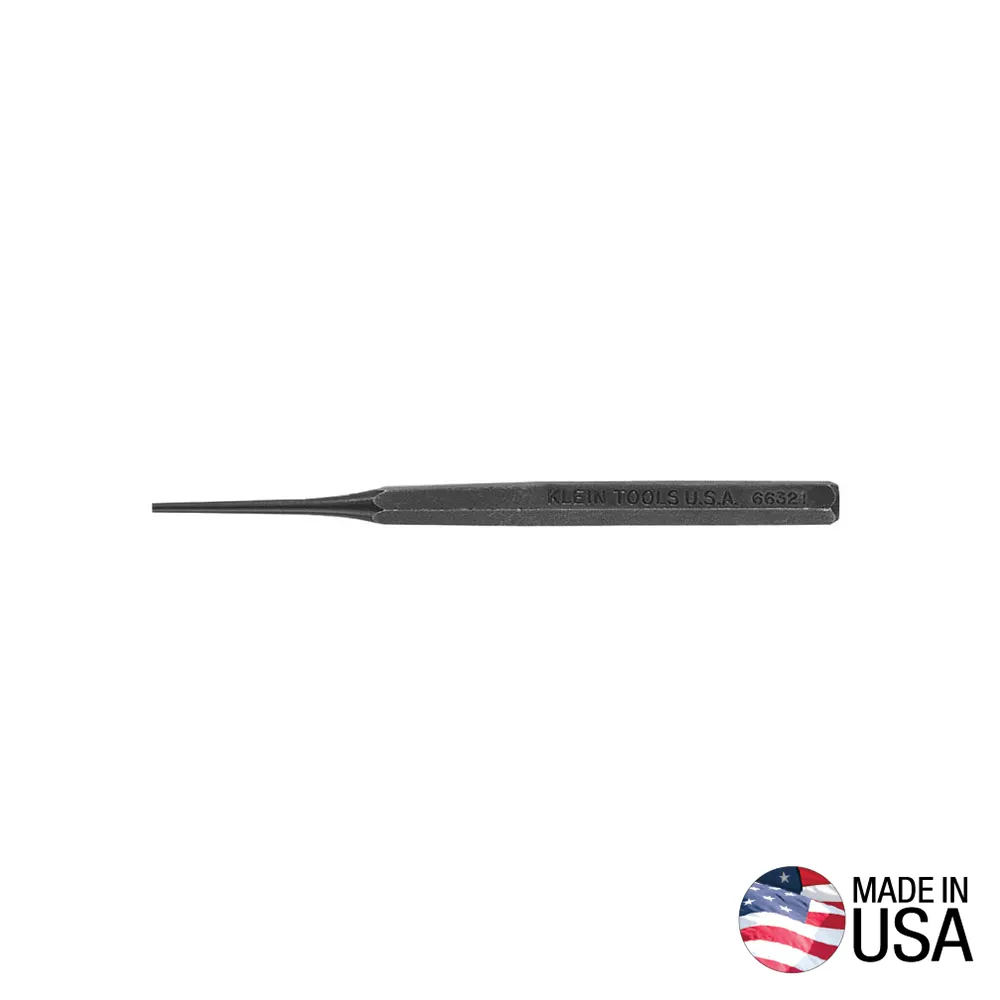 Punzón de 121 mm y 2,4 mm de diámetro de punta